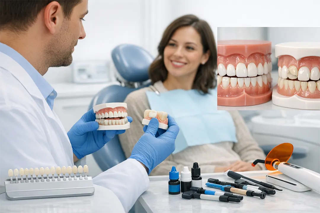Types of dental composite